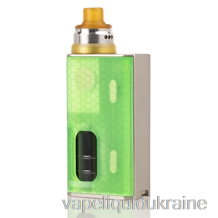 Vape Ukraine Wismec Luxotic BF 100W Starter Kit Green Honeycomb Resin